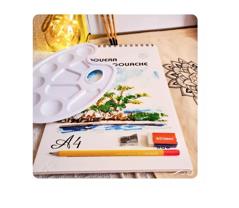 SET ARTE RIQUI PINTURAS GOUACHE - 3