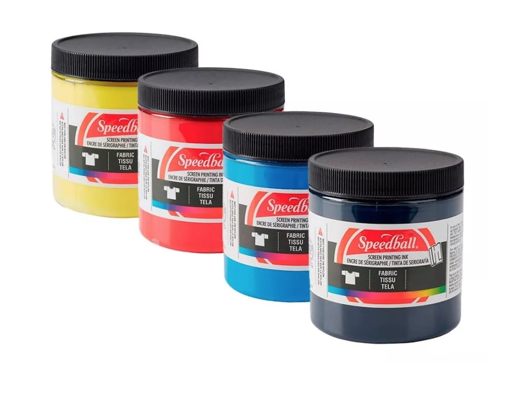 SET RIQUI 4 TINTA SPEEDBALL DE SERIGRAFÍA - 2