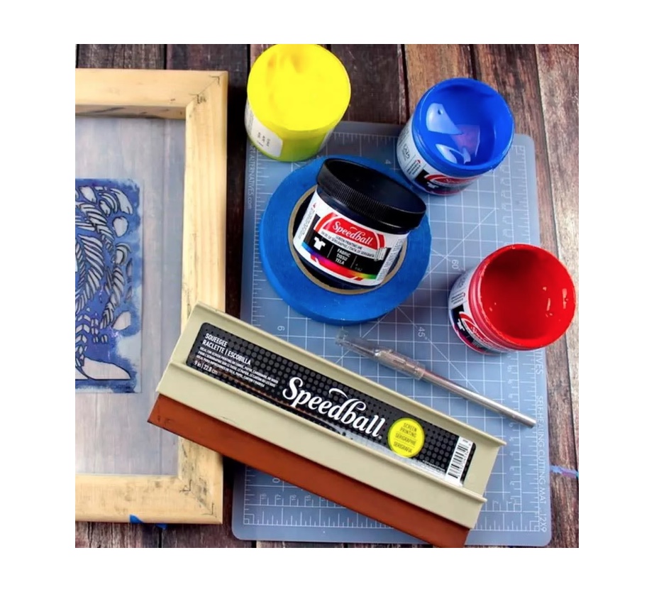 SET RIQUI 4 TINTA SPEEDBALL DE SERIGRAFÍA - 3