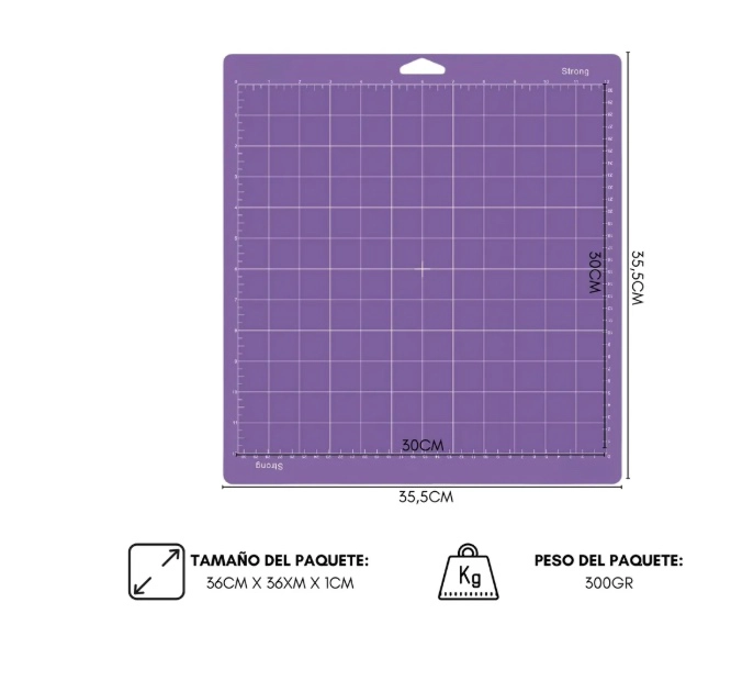 TAPETE NICAPA RIQUI CAMEO 4 3 2 1 SILHOUETTE 30X30 CM - 2