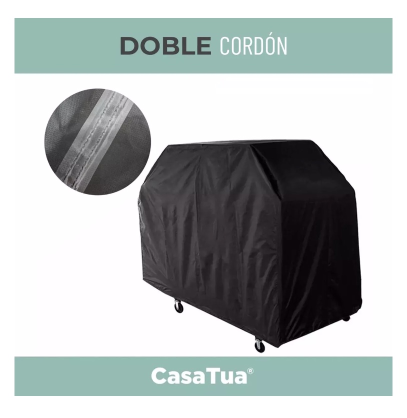 FUNDA CUBRE PARRILLA PROTECTOR IMPERMEABLE PARA EXTERIOR - 3