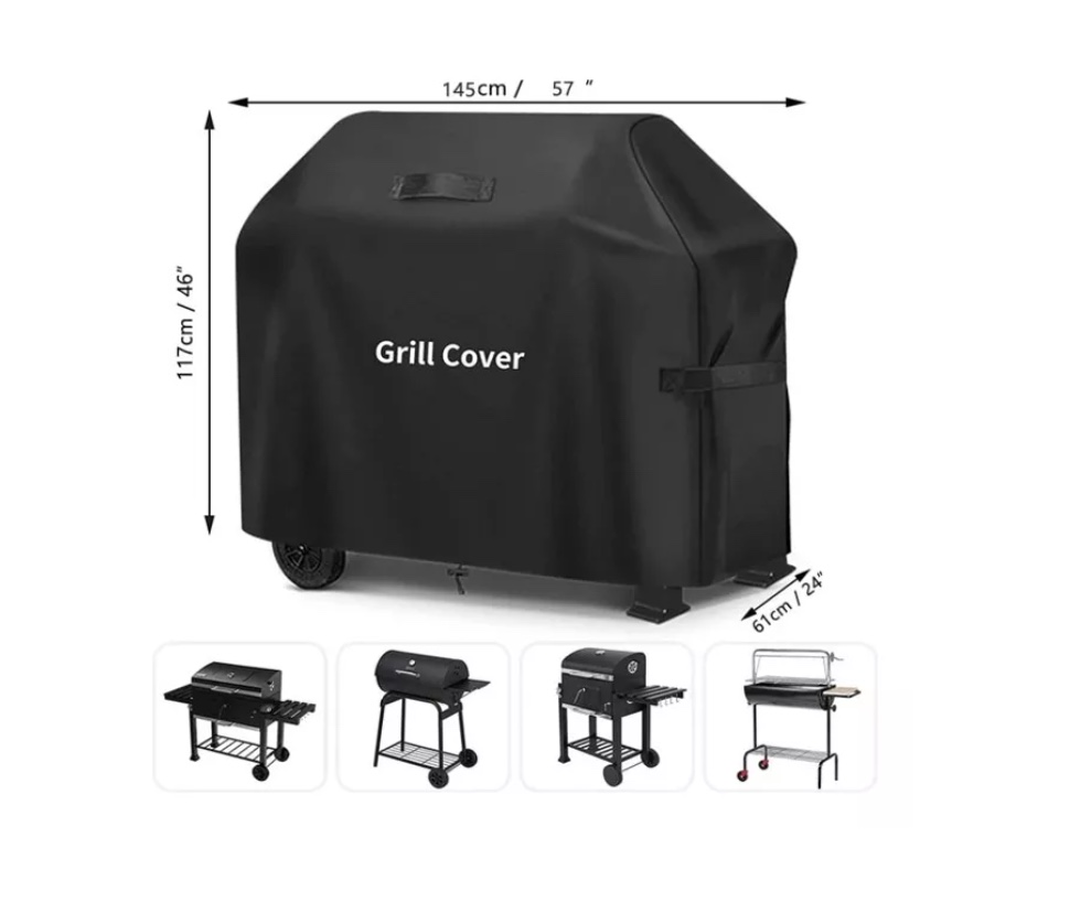 CUBIERTA PARRILLA ASADOR PROTECTOR EXTERIOR FUNDA BARBACOA - 5