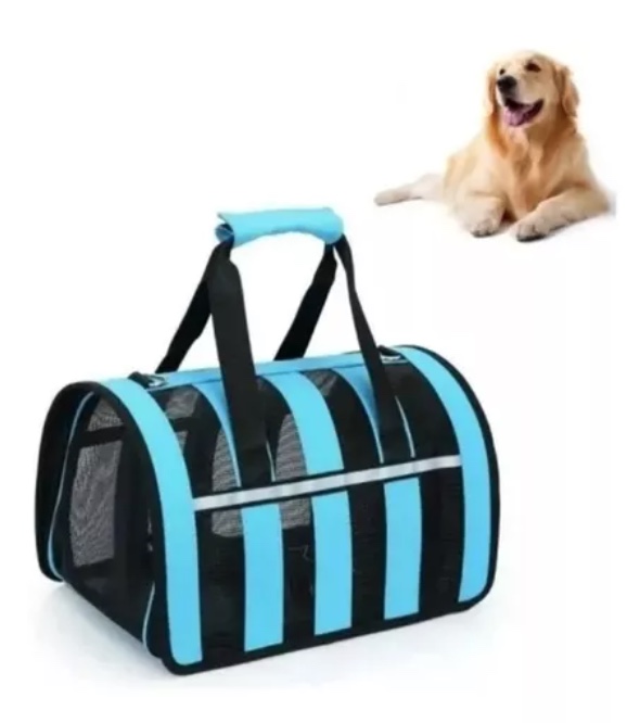 BOLSO TRANSPORTADOR MASCOTAS 34X24X23 RIQUI TALLA S - 2