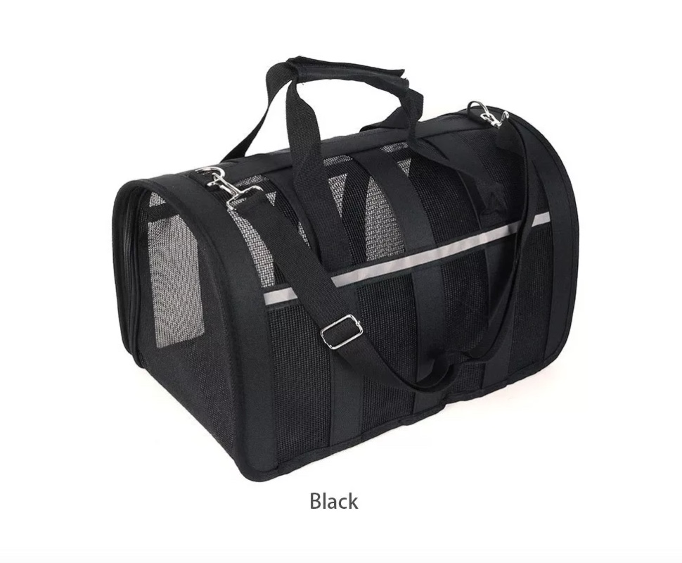 BOLSO TRANSPORTADOR MASCOTAS 34X24X23 RIQUI TALLA S - 1