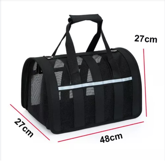 BOLSO TRANSPORTADOR MASCOTAS 34X24X23 RIQUI TALLA S - 4