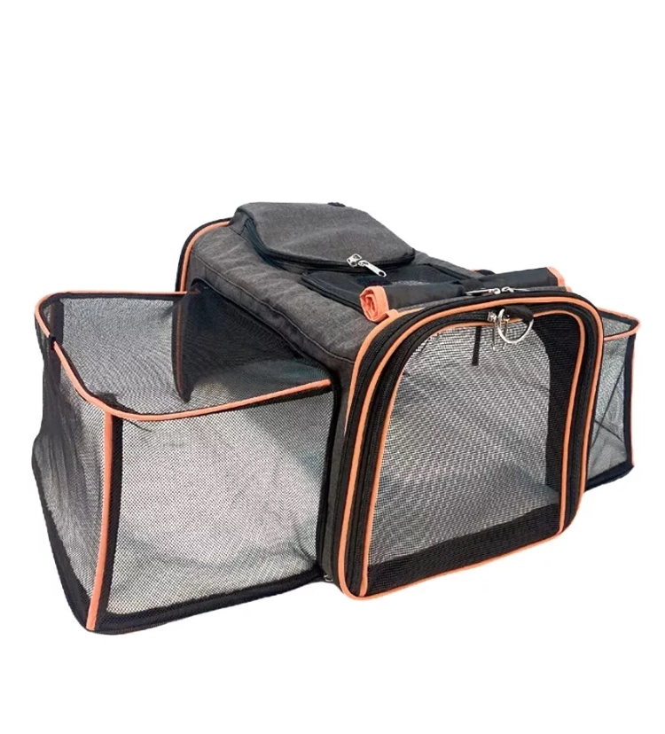 MOCHILA TRANSPORTADORA PERROS GATOS RIQUI - 1
