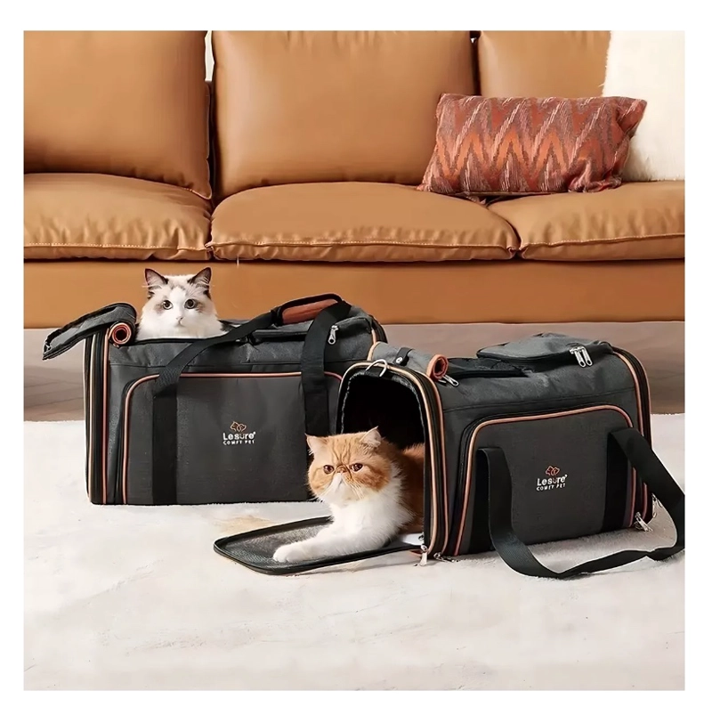 MOCHILA TRANSPORTADORA PERROS GATOS RIQUI - 7