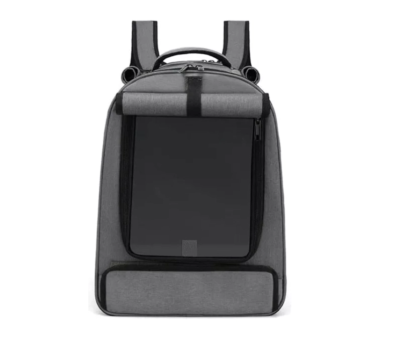 MOCHILA TRANSPORTADORA PERROS GATOS BOLSO MALLA RIQUI S XL - 1