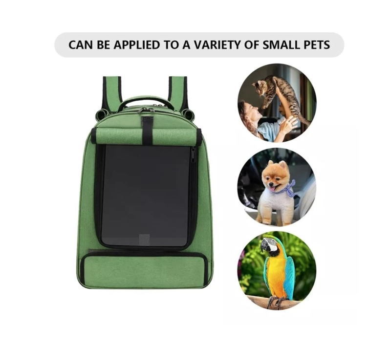 MOCHILA TRANSPORTADORA PERROS GATOS BOLSO MALLA RIQUI S XL - 5