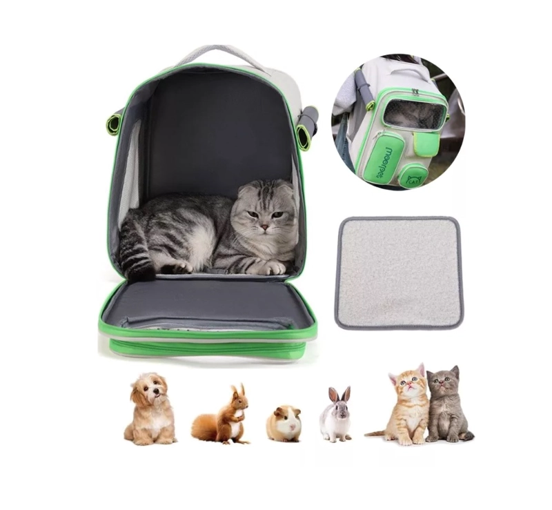 MOCHILA TRANSPORTADORA PERROS CONVERTIBLE PASEOS RIQUI - 2
