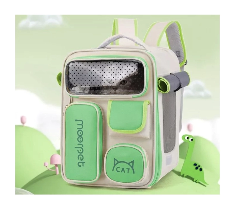 MOCHILA TRANSPORTADORA PERROS CONVERTIBLE PASEOS RIQUI - 3