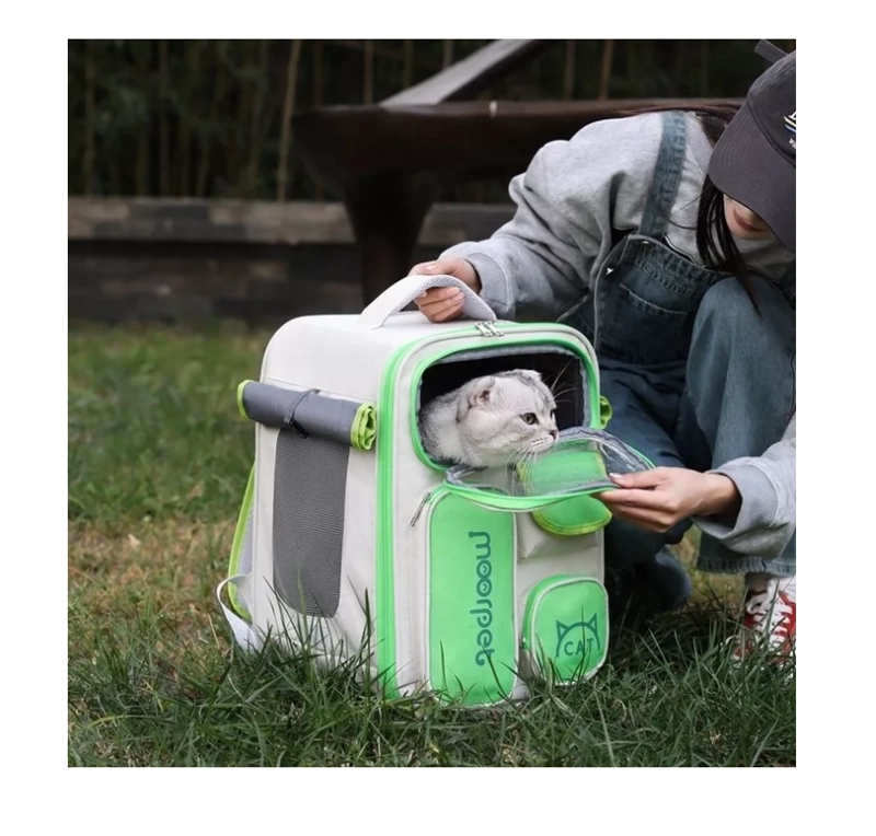 MOCHILA TRANSPORTADORA PERROS CONVERTIBLE PASEOS RIQUI - 4