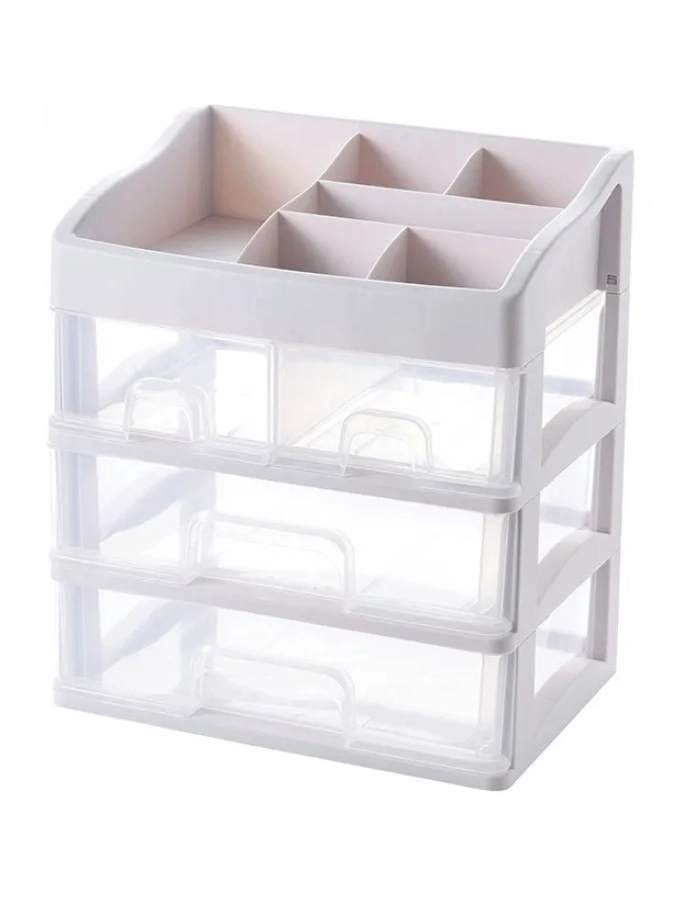 Organizador De Cosmeticos Maquillajes 3 Cajones - 2