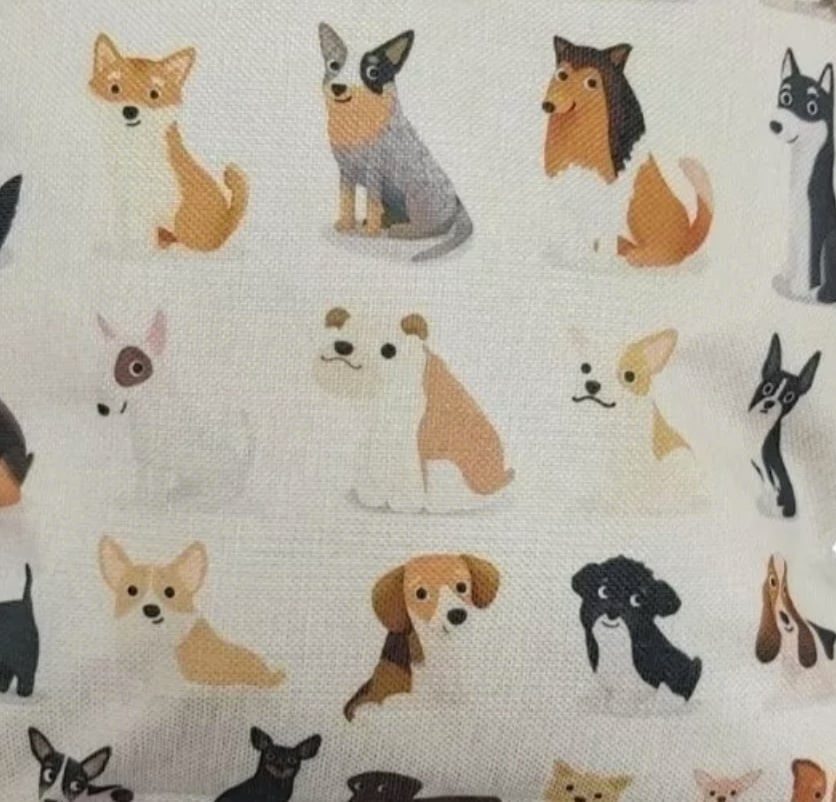 FUNDA COJÍN RIQUI DISEÑO PERRO MULTICOLOR - 3