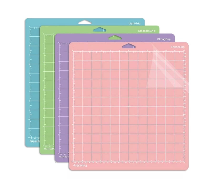 PACK 4 RIQUI TAPETES DE CORTE PARA CAMEO 4 Y CRICUT 30CM X 30CM - 1
