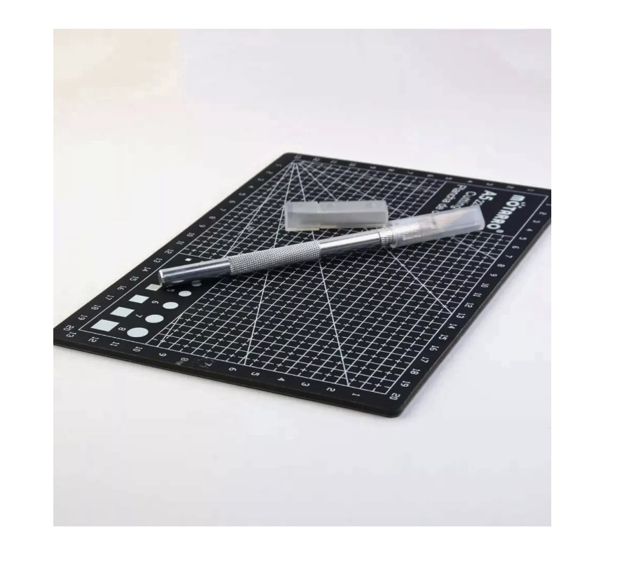 ALFOMBRILLA RIQUI DE CORTE BASE TABLA SALVACORTE 22X15CM + CUTTER - 2
