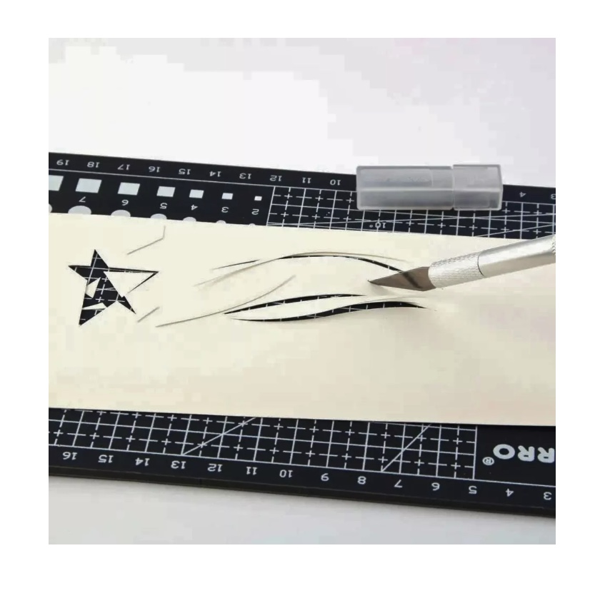 ALFOMBRILLA RIQUI DE CORTE BASE TABLA SALVACORTE 22X15CM + CUTTER - 5