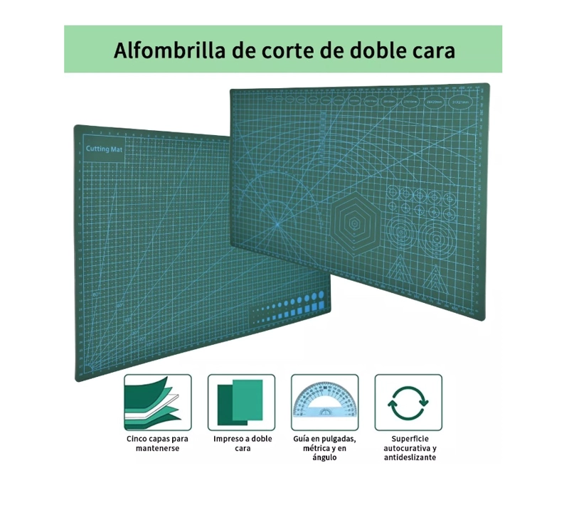 BASE RIQUI TABLA TAPETE PARA CORTE 30X45 A3 - 5