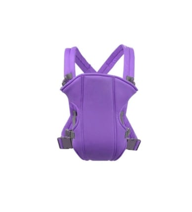 MOCHILA RIQUI PORTABEBÉS ACOLCHADO CANGURO AJUSTABLE MORADO - 3