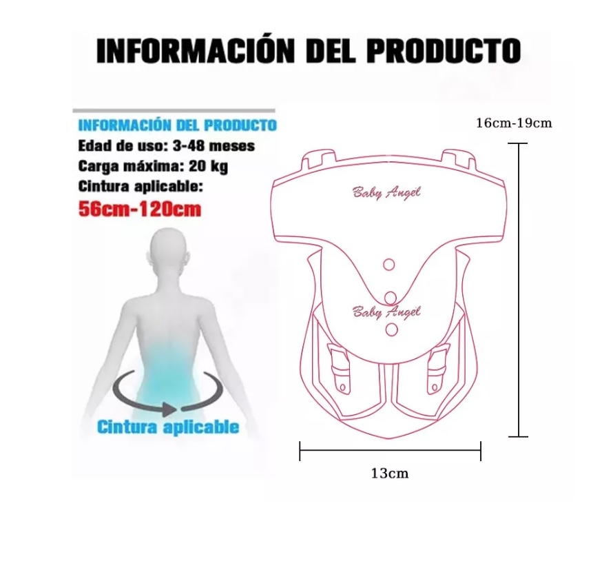 PORTABEBÉS, PORTABEBÉS ERGONÓMICO INFANTINO 968 CUATRO EN UNO - 6
