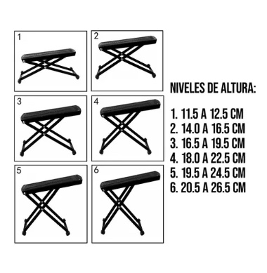 SOPORTE RIQUI GUITARRA PARA TOCAR - 7