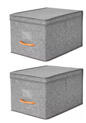 PACK 2 CAJAS ORGANIZADORAS PLEGABLES - 1