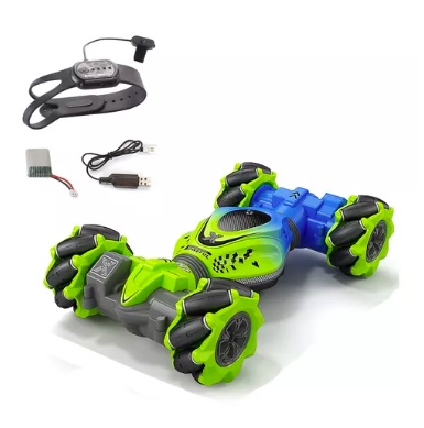 AUTO LOCO RIQUI VERDE MANZANA 4X4 TRUCOS PRO CON CONTROL - 1
