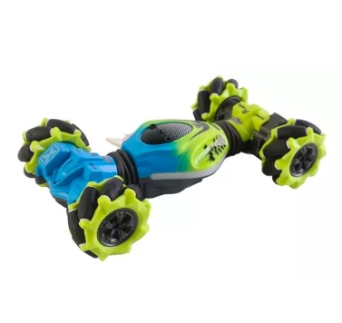 AUTO LOCO RIQUI VERDE MANZANA 4X4 TRUCOS PRO CON CONTROL - 6