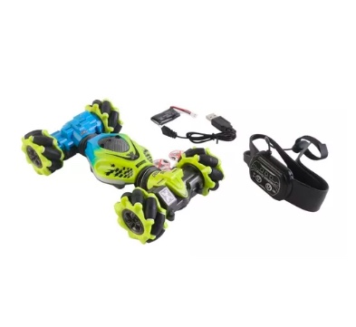 AUTO LOCO RIQUI VERDE MANZANA 4X4 TRUCOS PRO CON CONTROL - 7