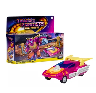 JUGUETE RIQUI THE TRANSFORMER THE MOVIE - AUTOBOT HOT ROD - 1