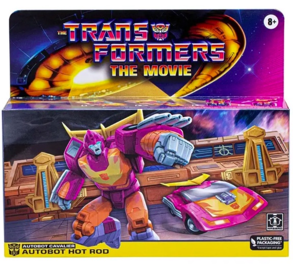 JUGUETE RIQUI THE TRANSFORMER THE MOVIE - AUTOBOT HOT ROD - 3