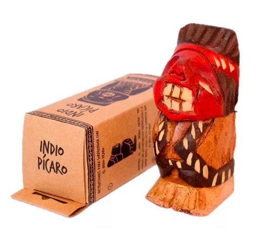 REPISA RIQUI INDIO PÍCARO MADERA CON CAJA - 2