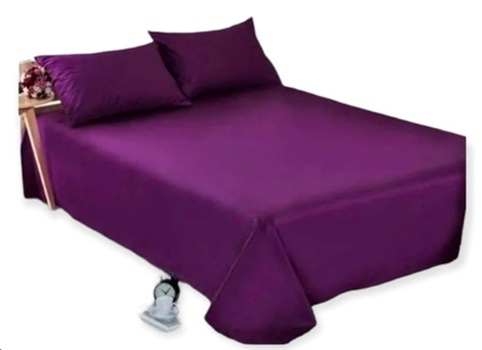 SET SÁBANAS RIQUI 1.5 PLAZAS 188 HILOS MORADO - 2
