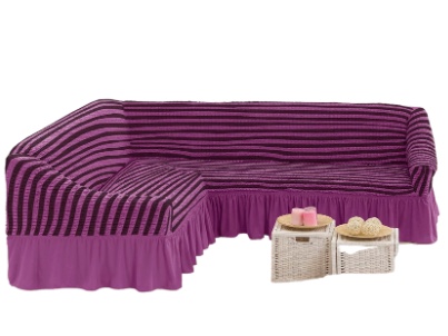 FUNDA CUBRE SOFA CUADRILLE CON DISEÑO TIPO L - 1