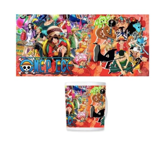 PACK TAZA MÁGICA ONE PIECE - 3
