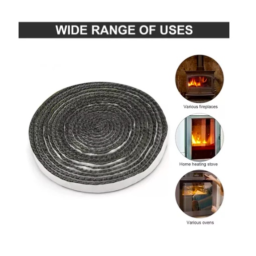 CORDÓN RIQUI FIBRA VIDRIO PUERTA 10 MM COMBUSTION LENTA - 4