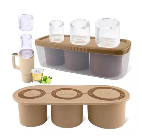 MOLDE DE HIELO DE SILICONA PARA VASO TÉRMICO TUMBLER AGREGAR A FAVORITOS - 1