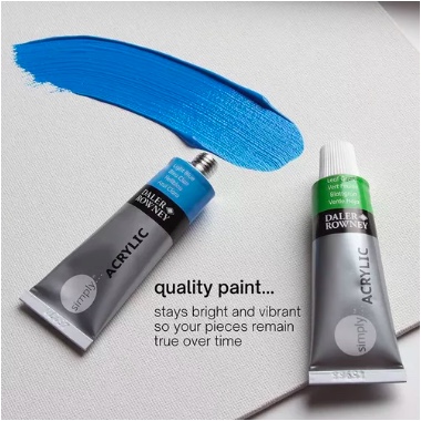PINTURA ACRÍLICA RIQUI DALER ROWNEY 12 ML 24 TUBOS - 7