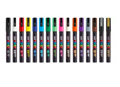 SET X16 MARCADORES RIQUI POSCA 3M - 5