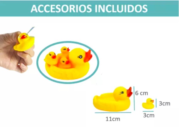 BAÑERA RIQUI PLEGABLE CON SOPORTE Y JUGUETES VERDE CLARO - 8