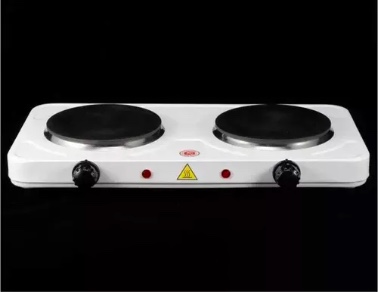COCINA ELÉCTRICA DOBLE PLATO - 1