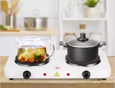 COCINA ELÉCTRICA DOBLE PLATO - 2