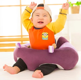 COJÍN RIQUI ASIENTO BEBE RATTAN VERDE PARA BEBE - 2