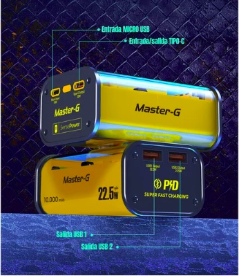 MASTER G BATERÍA EXTERNA POWER BANK - 6