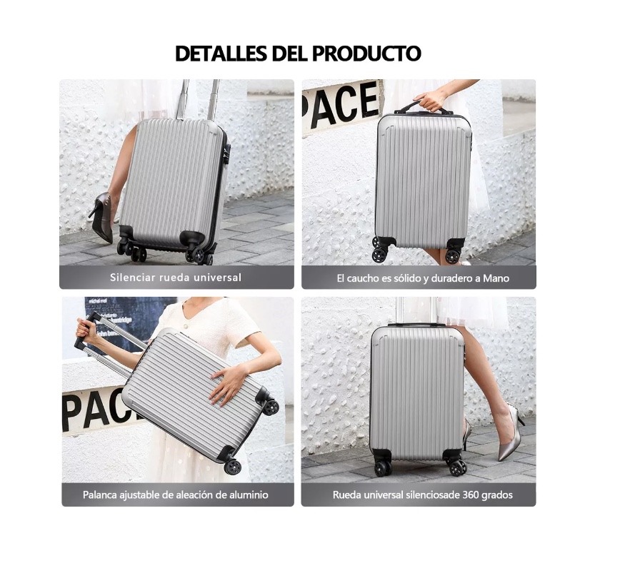 MALETA VIAJE PEQUEÑA 10 KG EQUIPAJE CABINA - 3