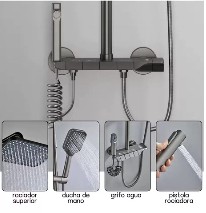 COLUMNA DUCHA RIQUI GRIS - 4
