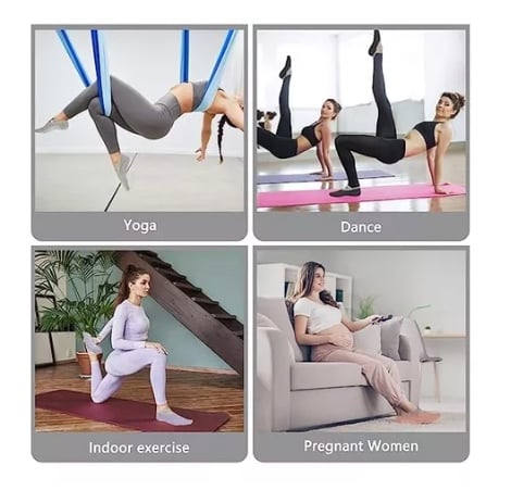 PACK X4 PARES DE CALCETINES UNISEX RIQUI YOGA ANTIDESLIZANTES PILATES - 4