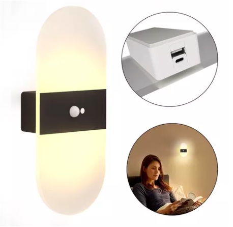 SENSOR DE MOVIMIENTO APLIQUE PARA PARED - 1