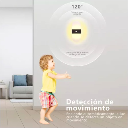 SENSOR DE MOVIMIENTO APLIQUE PARA PARED - 3