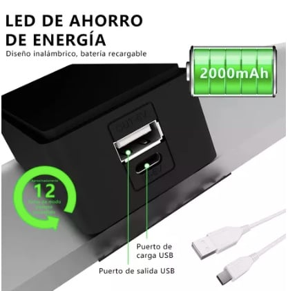 SENSOR DE MOVIMIENTO APLIQUE PARA PARED - 4